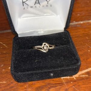 925 sterling silver, natural real diamond